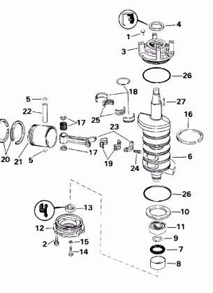 CRANKSHAFT & PISTON