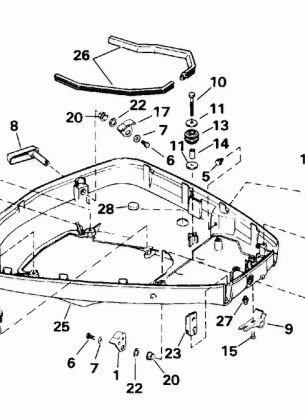 LOWER ENGINE COVER