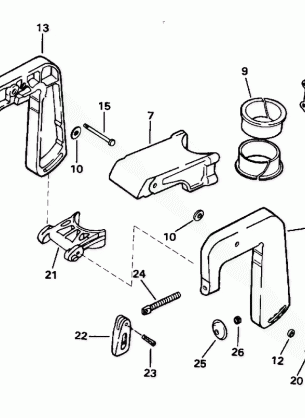 STERN BRACKET & SWIVEL BRACKET