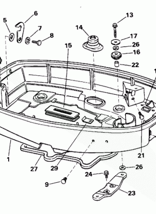 LOWER ENGINE COVER