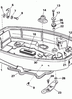 LOWER ENGINE COVER