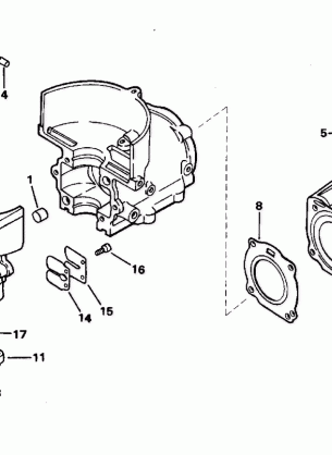 CYLINDER & CRANKCASE REED VALVE