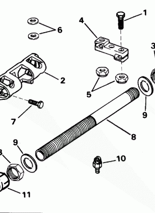 DUAL STEERING CONNECTOR KIT - 115GL ONLY