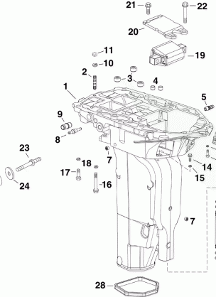 EXHAUST HOUSING INNER (3.4 L)