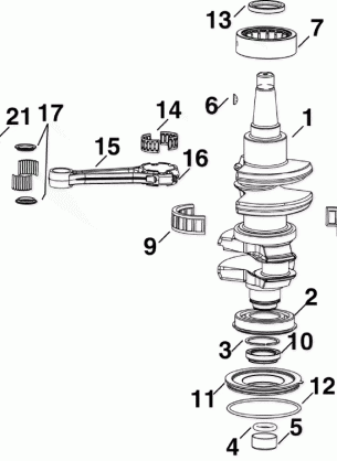 CRANKSHAFT & PISTONS