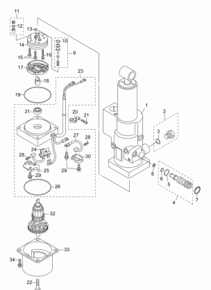 18-1_TRIM & TILT HYDRAULIC ASSEMBLY