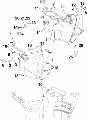 LOWER ENGINE COVER