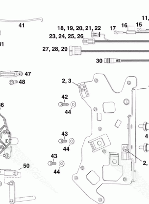 ELECTRONIC SHIFT AND THROTTLE