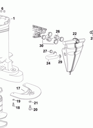 EXHAUST HOUSING & MUFFLER