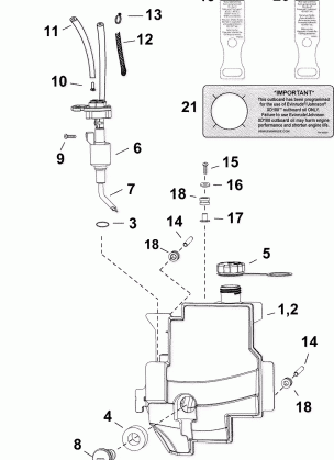 OIL TANK & PUMP