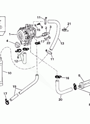 FUEL PUMP - 90 / 100 / 115 MODELS