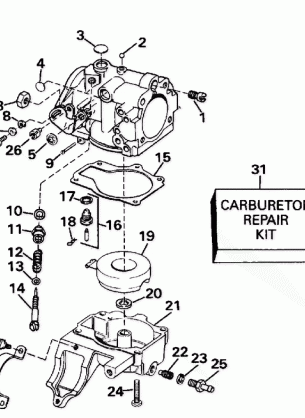 CARBURETOR 25EE - 25ELE