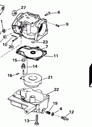 CARBURETOR - 25RW