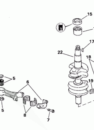 CRANKSHAFT & PISTON