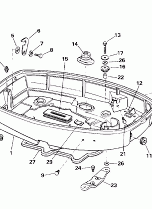 LOWER ENGINE COVER