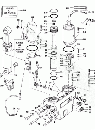 POWER TRIM / TILT HYDRAULIC ASSEMBLY