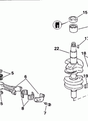 CRANKSHAFT & PISTON