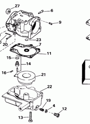 CARBURETOR - 30 H.P.