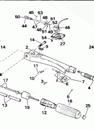 STEERING AND SHIFT HANDLE