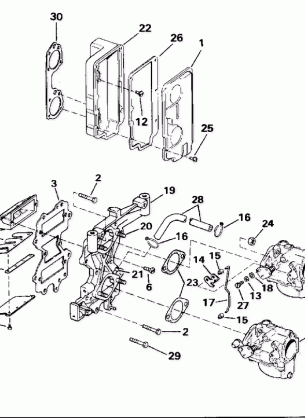 INTAKE MANIFOLD & AIR SILENCER