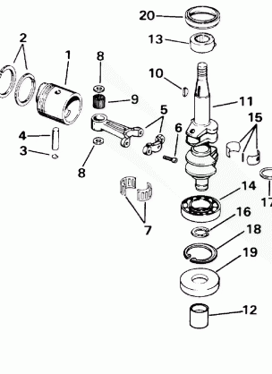 CRANKSHAFT & PISTON