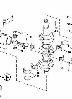 CRANKSHAFT & PISTON