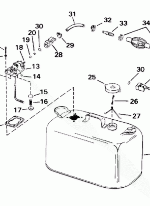 FUEL TANK WITH GAUGE