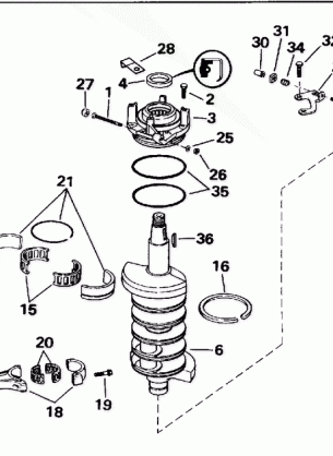 CRANKSHAFT & PISTON