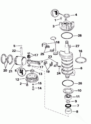 CRANKSHAFT & PISTON