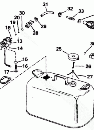 FUEL TANK WITH GAUGE