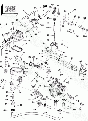 FUEL BRACKET & COMPONENTS