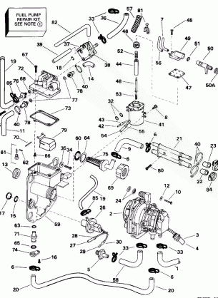 FUEL BRACKET & COMPONENTS