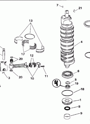 CRANKSHAFT & PISTON