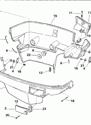 LOWER ENGINE COVER