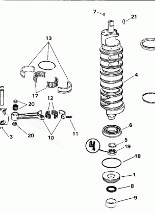 CRANKSHAFT & PISTON