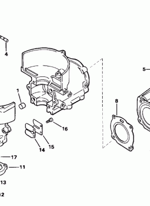 CYLINDER & CRANKCASE REED VALVE