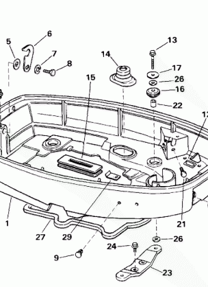 LOWER ENGINE COVER