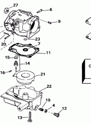 CARBURETOR 30EE - 30ELE