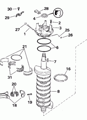 CRANKSHAFT & PISTON