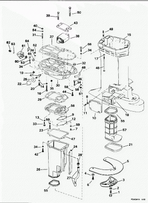 EXHAUST HOUSING