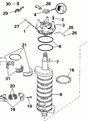 CRANKSHAFT & PISTON