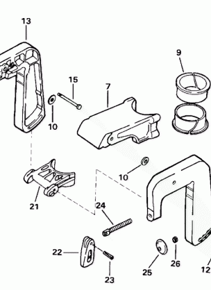 STERN BRACKET & SWIVEL BRACKET