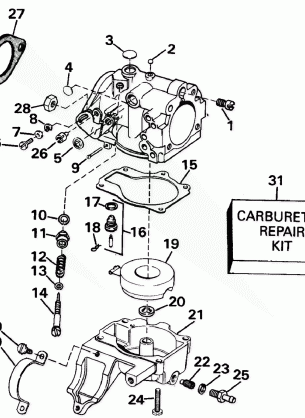 CARBURETOR  25EE - 25ELE