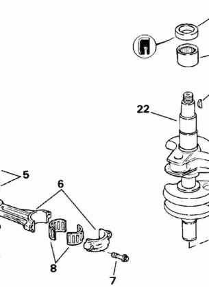 CRANKSHAFT & PISTON