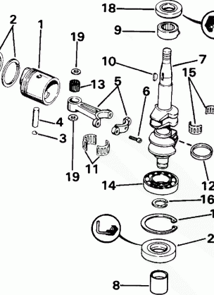 CRANKSHAFT & PISTON