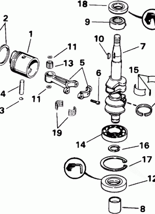 CRANKSHAFT & PISTON