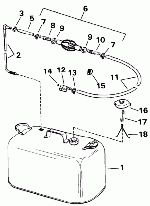 FUEL TANK WITHOUT GAUGE