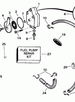 FUEL PUMP AND FILTER