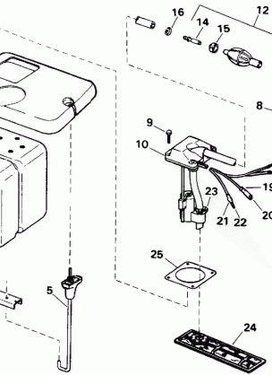 OIL TANK KIT - 1.8 GALLON