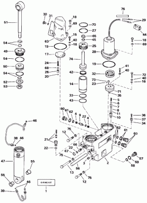 POWER TRIM / TILT HYDRAULIC ASSEMBLY